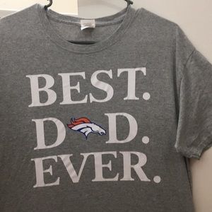 NFL (Denver Broncos) - *NEW* “Best Dad Ever” Tee